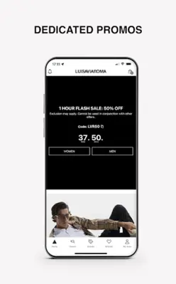 LUISAVIAROMA - Luxury Shopping android App screenshot 2